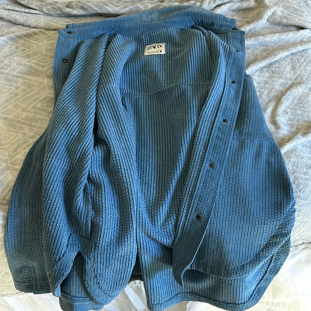 Zara oversized shacket